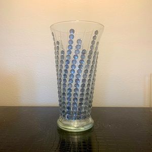Glam Art Deco vase bling vase